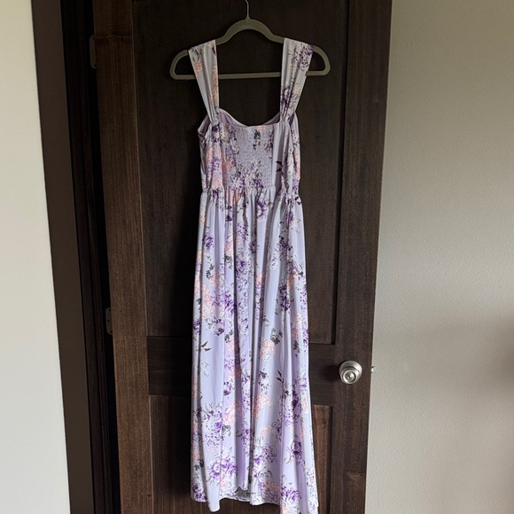 Grace Karin Lavender Floral Dress - Picture 6 of 7